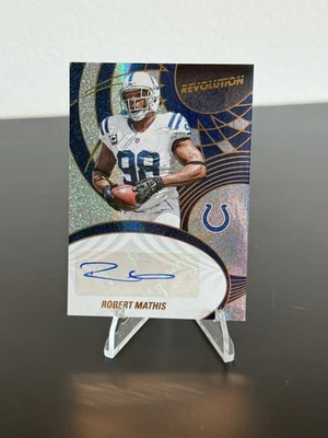 2025 Panini Revolution ROBERT MATHIS AUTO #/199 BEAUTY 🔥 COLTS! - Image 1 of 2