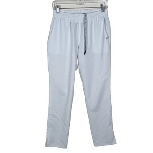 Jaanuu Essential Drawstring Scrub Pants Bottoms Size Small White - Picture 1 of 7
