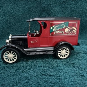 Budweiser Ertl Die Cast 1923 Delivery Truck Bank. Top. Mit Schlüssel. - Bild 1 von 5