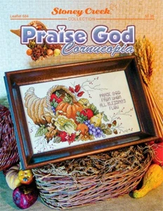 Praise God Cornucopia LFT584 by Stoney Creek cross stitch pattern - Picture 1 of 1