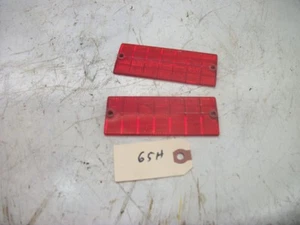 1975 Cub Cadet 1000 Garden Tractor Part : Pair of Rear Fender Reflectors - Picture 1 of 1