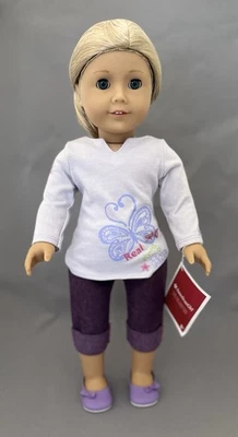 American Girl Truly me #27 New With Box Blonde Hair Blue Eyes Meet Outfit - Image 1 of 4