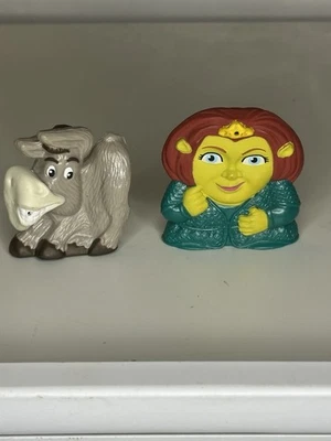 2010 Shrek Forever After General Mills Cereal Water Squirters Fiona Donkey - image 1 of 3