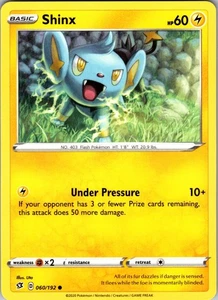 Shinx 060/192 Common Regular SWSH02: Rebel Clash NM - Picture 1 of 2