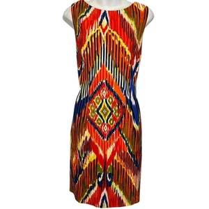 Abito donna Alyx colorato senza maniche mini elasticizzato carriera estate festa tg 14 - Foto 1 di 17