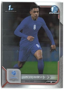 2022 Bowman Chrome Road to UEFA U-21 Euro #2 Jacob Ramsey - Picture 1 of 2
