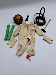 Vintage GI Joe Original Deep Sea Diver White Uniform & Some Original & Later Acc - Picture 1 of 15