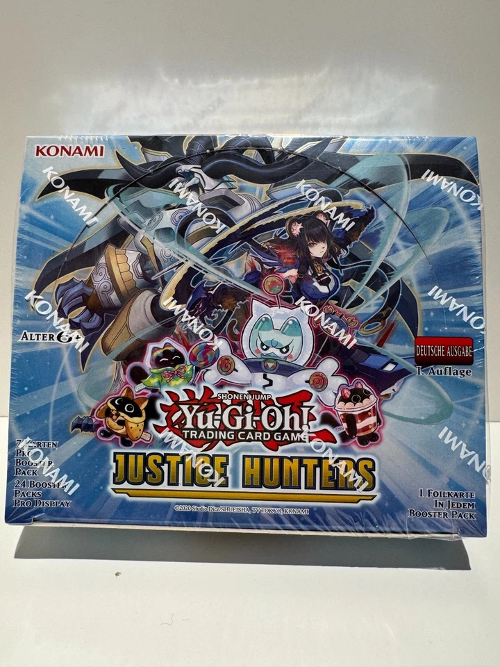 Yu Gi Oh - Display Justice Hunters (DE) - Bild 1 von 1