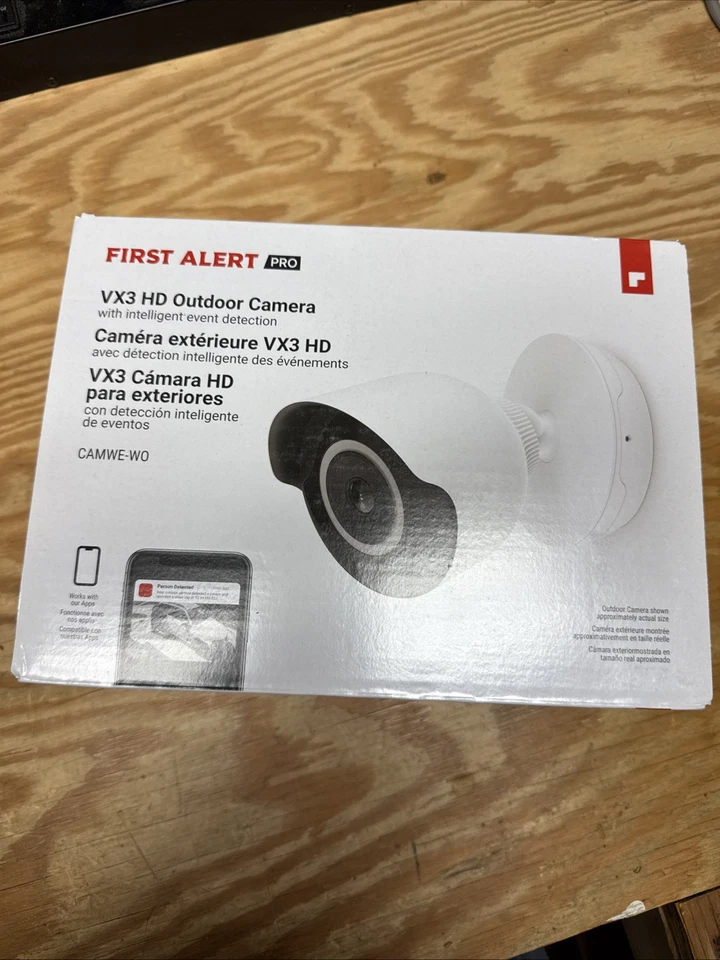 NEU First Alert Pro CAMWE-WO VX3 HD Außenkamera - Bild 1 von 1