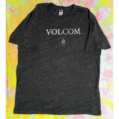 Vintage Y2K Volcom Stone Paper Tag Skater Graphic Streetwear Surf Skate OG SZ XL - Image 1 of 4