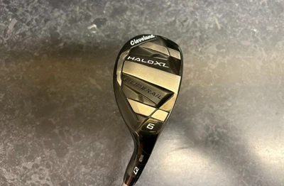 LADIES CLEVELAND HALO XL #6 HYBRID - 27 DEGREE ALDILA ASCENT 40  (NO HEAD COVER) - Image 1 of 4