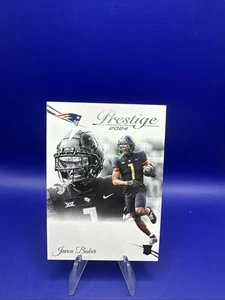 2024 Prestige Football Javon Baker RC #346 New England Patriots - Picture 1 of 4