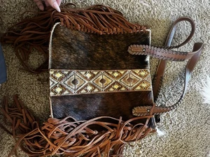 Montana West Aztec Tapestry Women's purse Western Fringe, Concealed Carry - Bild 1 von 3