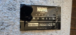 2019 SDCC COMIC CON EXCLUSIVE KOTOBUKIYA MARVEL ARTFX UNOPENED PROMO CARD PACK - Picture 1 of 1