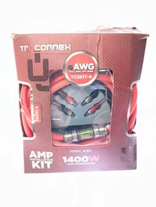 Metra TC5KIT-4 komplett 4 Stärke 1400 W Mini ANL Verstärker Installation Kit - Bild 1 von 3