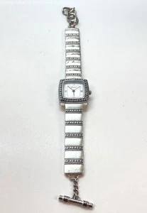 Brighton Brentwood Toggle Clasp Bracelet Watch 71.2g - Picture 1 of 5
