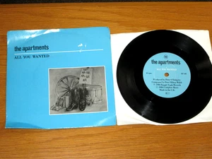 UK ISSUE 80s ROCK 45 RPM w/SLEEVE - THE APARTMENTS - ROUGH TRADE 188 - - Picture 1 of 2