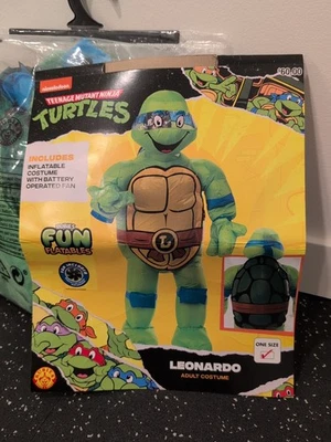 Rubies Teenage Mutant Ninja Turtles Leonardo Inflatable Costume Halloween  - Image 1 of 3