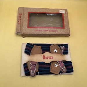 Antique 1920s George Frost Boston Sox suspenders With Original Packaging - Picture 1 of 18