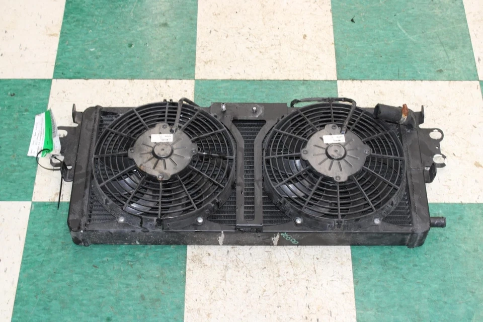 07-10 GT500 5.4L Motor Engine Intercooler Radiator W/ Cooling Fans OEM Factory Foto 1 de 4