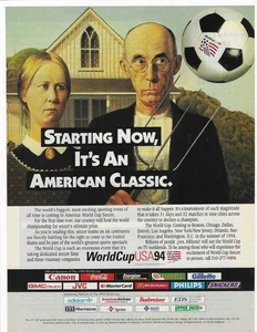 WORLD CUP USA 94 ORIGINAL PRINT AD - Picture 1 of 1
