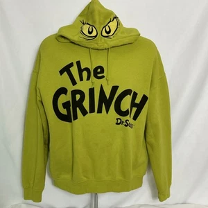 The Grinch Graphic Dr. Seuss Herren Gr. Large grün Pullover Hoodie Sweatshirt - Bild 1 von 8