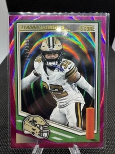 2025 Score - Tyrann Mathieu #96 Ellipse Parallel /399 New Orleans Saints NFL - Bild 1 von 3