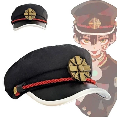 Anime Toilet-Bound Hanako-kun Yugi Amane Cosplay Hats Halloween Party Props Caps - Image 1 of 4
