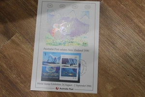 1990 AUSTRALIA /USSR JOINT ISSUE NZ 1990 MAXI CARD - Picture 1 of 1