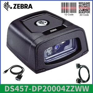 Zebra DS457-DP20004ZZWW 2D Fixed Mount Laser Barcode Scanner w/ USB/RS232 Cable - Picture 1 of 12