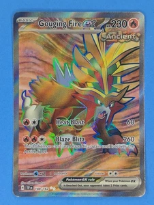 Gouging Fire ex - 188/162 Pokémon TCG Ultra Rare SV05: Temporal Forces Near Mint - Picture 1 of 2