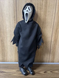 Vintage Ghost Face Doll 18” Spencer Gifts Fun World Scream Horror - Not Working - Picture 1 of 10