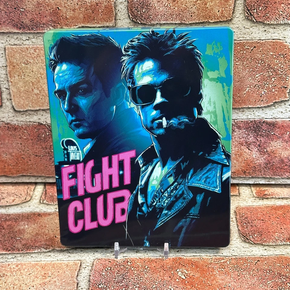 Fight Club Blu-ray Steelbook Import RARE Variant OOP HTF Brad Pitt Foto 1 de 4