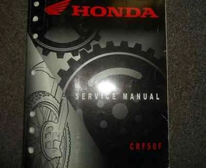 2008 2009 2010 2011 Honda CRF50F Servicio Tienda Reparación Fábrica Manual Nuevo - Imagen 1 de 5