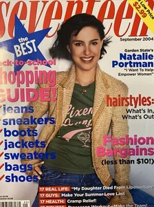 NATALIE PORTMAN September 2004 SEVENTEEN Magazine - Picture 1 of 3