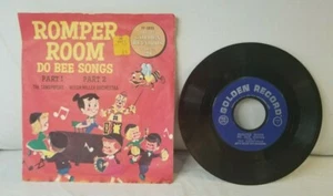 Little Golden Records ROMPER ROOM DO BEE SONGS 45 RPM record. - Picture 1 of 12