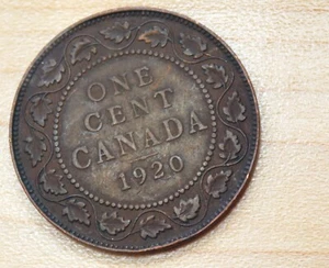 1920 Canada 1 Cent - Picture 1 of 2