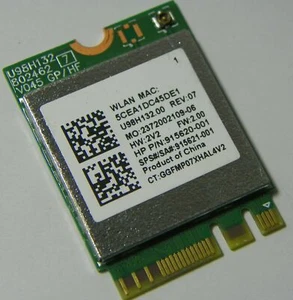 HP 255 G7 L17365-005 915620-002 Realtek RTL8821CE WLAN WLAN Wireless-Karte - Bild 1 von 3