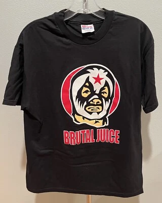 Camiseta Brutal Juice Negra Talla M Gráfico Luchador Foto 1 de 4