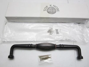NEW Top Knobs TUSCANY 12" c-c HANDLE APPLIANCE DOOR PULL, Tuscan Bronze Finish - Picture 1 of 1