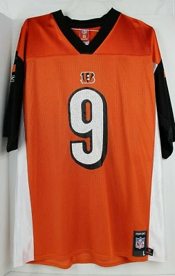 Футболка Carson Palmer Cincinnati BENGALS NO9 большой пуловер одежда NFL для взрослых - Изображение 1 из 4
