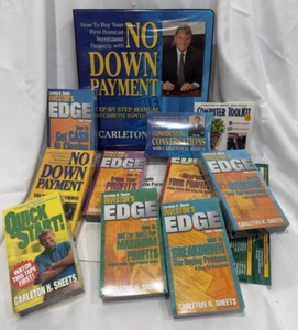 Carleton Sheets No Down Payment Real Estate Investing Course VHS Cassette Sealed - Picture 1 of 11