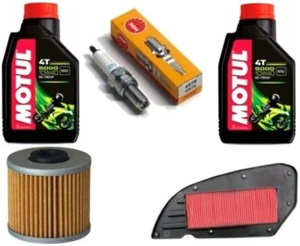 KIT TAGLIANDO CANDELA FILTRO ARIA OLIO MOTUL KYMCO DOWNTOWN 300 2009 2010 2011 - Foto 1 di 1