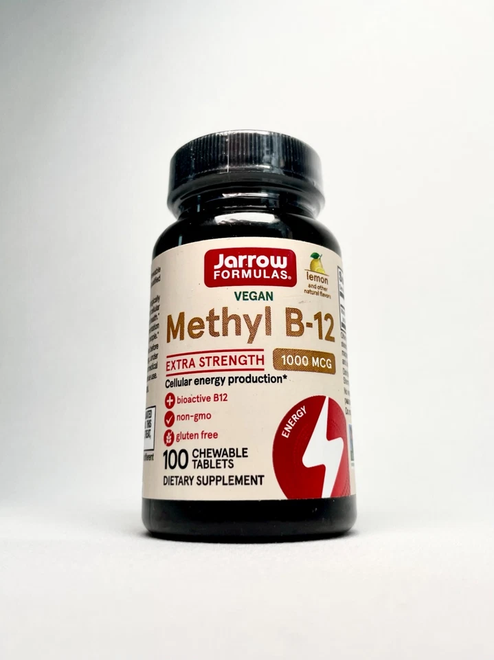 Jarrow Formulas, Metil B-12 - Limón 1.000 mcg 100 Chwbls exp. 05/25 Foto 1 de 1