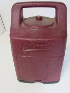 Estuche de transporte de almacenamiento de linterna Coleman de plástico duro 5154A 5151 5152 rojo negro EE. UU. - Imagen 1 de 7