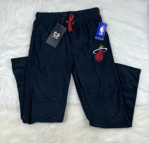 Miami Heat NBA Super Soft Cozy Fleece Lounge Pants Black, Women's S Black, NEW Cover