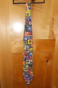 MENS RALPH MARLIN NFL NFC EAGLES SUPER BOWL LIX CHAMPIONS FOOTBALL HELMET TIE - Picture 1 of 4