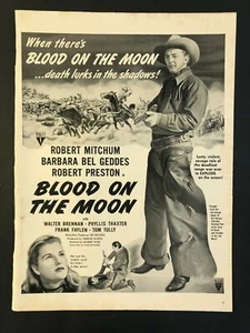 1948 Blood on the Moon Ad - Picture 1 of 1
