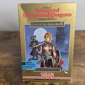 Advanced Dungeons & Dragons: Curse of the Azure Bonds (PC, 1989) - Bild 1 von 24