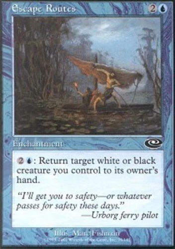 Escape Routes - Foil ~ Lightly Played Planeshift MTG Magic UltimateMTG Blue Card - Image 1 of 1